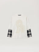 Skull Double Long - Sleeved Shirt - Unmatched Kicks - Palm Angeles