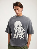 Skull Loose T-Shirt - Unmatched Kicks - Palm Angeles