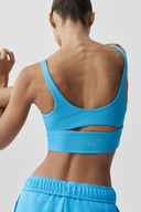 Slit Bra Azure Blue - Unmatched Kicks-ALO