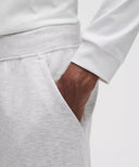 Smooth Spacer Jogger Regular Heathered Core Ultra Light Grey - Unmatched Kicks-LULULEMON