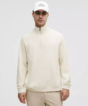 Smooth Spacer Quarter Zip Light Ivory - Unmatched Kicks - LULULEMON