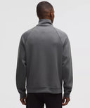 Smooth Spacer Quarter Zip Onyx Grey - Unmatched Kicks-LULULEMON