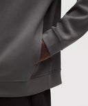 Smooth Spacer Quarter Zip Onyx Grey - Unmatched Kicks-LULULEMON