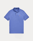 Soft Cotton Polo Shirt - All Fits Faded Royal Heather - Unmatched Kicks-ralph lauren