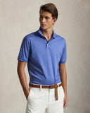 Soft Cotton Polo Shirt - All Fits Faded Royal Heather - Unmatched Kicks-ralph lauren