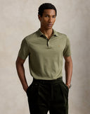 Soft Cotton Polo Shirt - All Fits Light Green Heather - Unmatched Kicks-ralph lauren