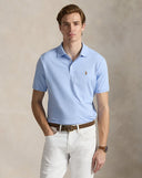 Soft Cotton Polo Shirt - All Fits Office Blue - Unmatched Kicks-ralph lauren