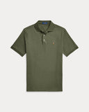 Soft Cotton Polo Shirt - All Fits Service Green Heather - Unmatched Kicks-ralph lauren