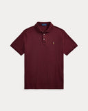 Soft Cotton Polo Shirt - All Fits Spring Wine Heather - Unmatched Kicks-ralph lauren