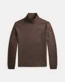 Soft Cotton Turtleneck Nutmeg Brown Heather - Unmatched Kicks-ralph lauren