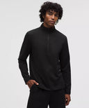 Soft Jersey Half Zip Black - Unmatched Kicks-LULULEMON