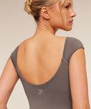 Soft Sculpt Cap Sleeve All - In - One Cool Brown - Unmatched Kicks - GYMSHARK