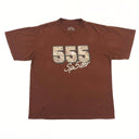 Sp5der 555 Tee Brown - Unmatched Kicks - Sp5der