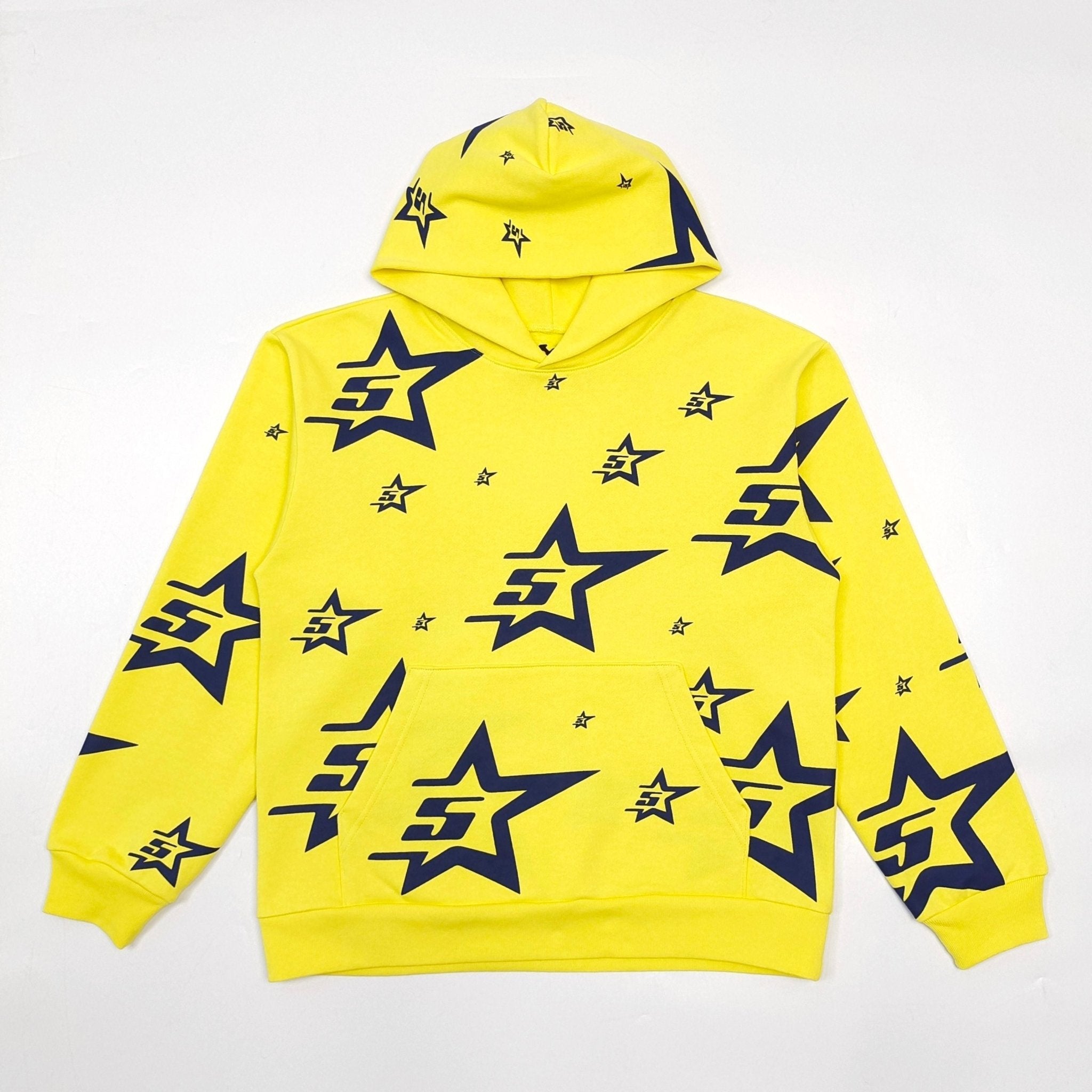 Sp5der 5tar AOP Hoodie Yellow - Unmatched Kicks