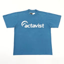 Sp5der Actavist Tee Dusty Blue - Unmatched Kicks - Sp5der