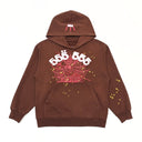 Sp5der Angel Number Hoodie Brown - Unmatched Kicks - Sp5der