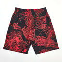 Sp5der AOP Web V2 Zip Up Sweatshort Black - Unmatched Kicks - Sp5der