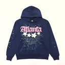 Sp5der Atlanta Hoodie Navy - Unmatched Kicks - Sp5der