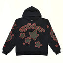Sp5der Beluga Outline Hoodie Black - Unmatched Kicks - Sp5der