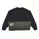 Sp5der Diffused Collegiate Crewneck Black - Unmatched Kicks - Sp5der