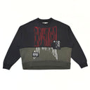 Sp5der Diffused Collegiate Crewneck Black - Unmatched Kicks - Sp5der