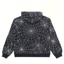 Sp5der Embroidered AOP Hoodie Black - Unmatched Kicks - Sp5der