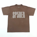 Sp5der Focused Logo Tee Brown - Unmatched Kicks - Sp5der
