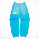 Sp5der Heavy Web Sweatpant Cyan - Unmatched Kicks - Sp5der