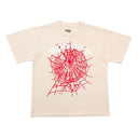 Sp5der Legacy Logo Heavyweight Tee Cream - Unmatched Kicks - Sp5der
