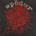 Sp5der OG Rhinestone Logo Hoodie Black - Unmatched Kicks - Sp5der