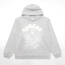 Sp5der OG Web Hoodie Heather Grey - Unmatched Kicks - Sp5der