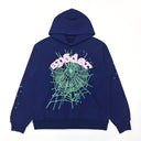 Sp5der OG Web Hoodie Navy - Unmatched Kicks - Sp5der