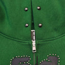 Sp5der OG Web Studded Zip Hoodie Green - Unmatched Kicks - Sp5der