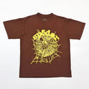 Sp5der OG Web Tee Brown - Unmatched Kicks - Sp5der