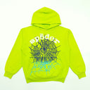 Sp5der OG Web V2 Gradient Hoodie Acid Green - Unmatched Kicks - Sp5der