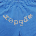 Sp5der OG Web V2 Sweatshort Dusty Blue - Unmatched Kicks - Sp5der