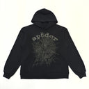 Sp5der Phantom Web Hoodie Black - Unmatched Kicks - Sp5der