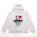 Sp5der Souvenir Hoodie Heather Grey - Unmatched Kicks - Sp5der