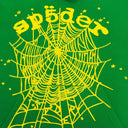 Sp5der Star OG Web V2 Hoodie Slime Green - Unmatched Kicks - Sp5der