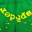 Sp5der Star OG Web V2 Sweatpant Slime Green - Unmatched Kicks - Sp5der