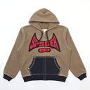 Sp5der T&F Zip Hoodie Brown - Unmatched Kicks - Sp5der