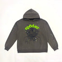 Sp5der Wait Web Hoodie Slate Grey - Unmatched Kicks - Sp5der