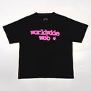 Sp5der Web Tee Black/Pink - Unmatched Kicks - Sp5der