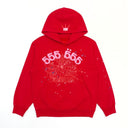 Sp5der Worldwide Red Angel Number 555 Hoodie Red - Unmatched Kicks - Sp5der
