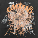 Sp5der x Travis Scott Cactus Jack Airbrush T-shirt Black - Unmatched Kicks - Sp5der