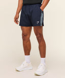 Sport 5" Shorts slim fit Heavy Blue/Iron Blue - Unmatched Kicks - GYMSHARK