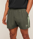 Sport 5" Shorts slim fit Strength Green/Haze Green - Unmatched Kicks-GYMSHARK