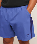 Sport 7" Shorts slim fit Force Blue/Indigo Purple - Unmatched Kicks-GYMSHARK