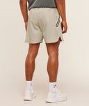 Sport Hybrid Short slim fit Pebble Grey - Unmatched Kicks - GYMSHARK