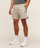 Sport Hybrid Short slim fit Pebble Grey - Unmatched Kicks - GYMSHARK